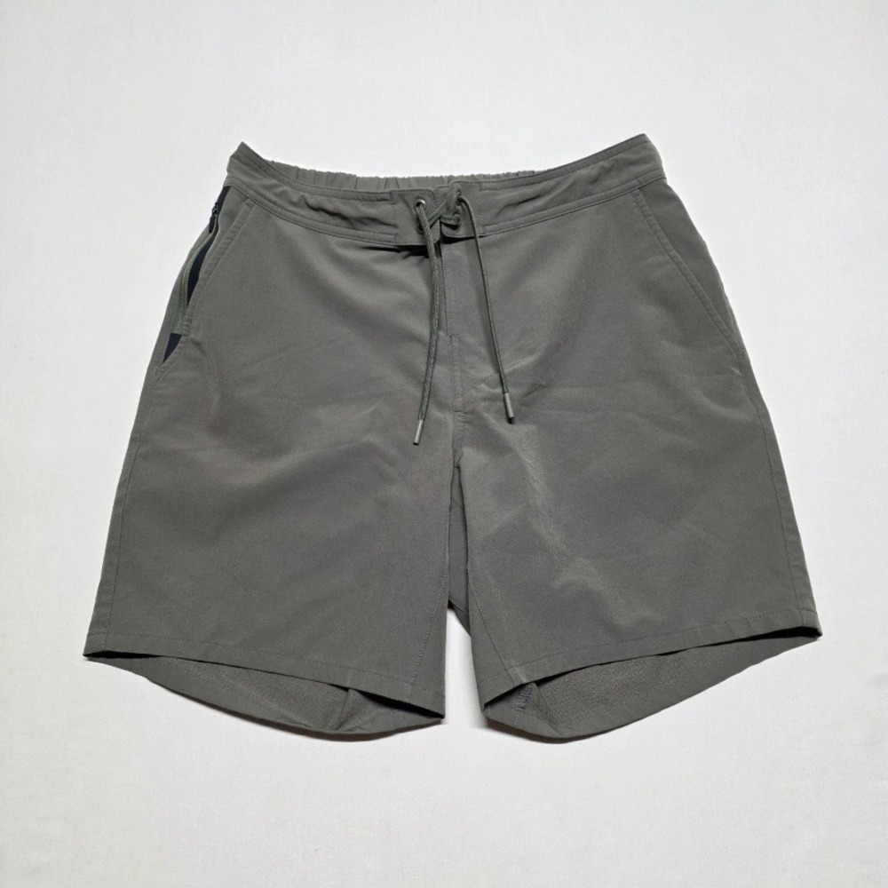 Ten Thousand The Foundation Short Men Medium Olive Hybrid Athletic Drawstring